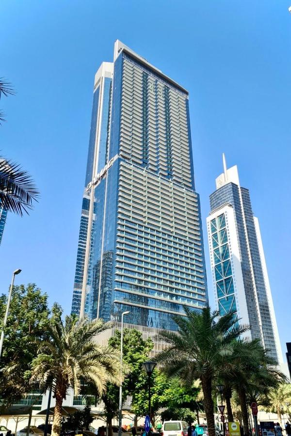 Infinity Pool & Burj Khalifa View L Luxe Paramount Dubaï Extérieur photo